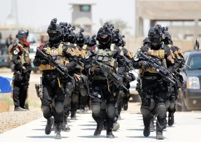 K.....z - Iraqi Special Operations Forces members take part in a military exercise at...