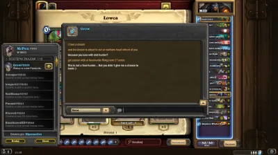 MrPen - #hearthstone

Nie ma to jak grać Mid hunterem przeciwko handlockowi, mieć i...