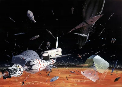 d.....4 - Peter Elson - Spaceship Graveyard

#scifiart #pelson