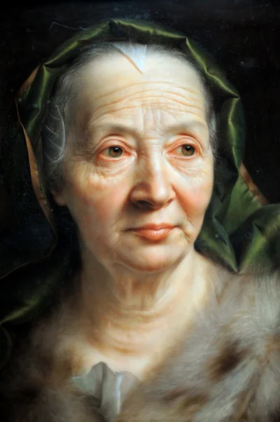 kwiatencja - Christian Seybold Portret staraszej kobiety ok 1768

Łooo :o 

#mala...