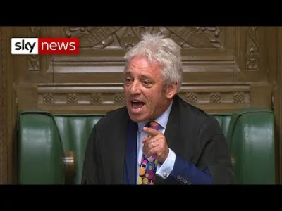 Shewie - John Bercow z wyraźnym wzruszeniem ogłasza że rezygnuje z roli Speaker of th...