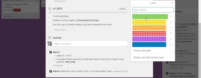 Nicarim - @lol2x również polecam Trello
na każdym labelu możesz napisać cokolwiek + ...