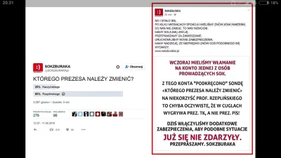 julasck - "No przecież jasne że w cuglach wygrywa prez. TK, a nie prez. PiS" - jasne ...