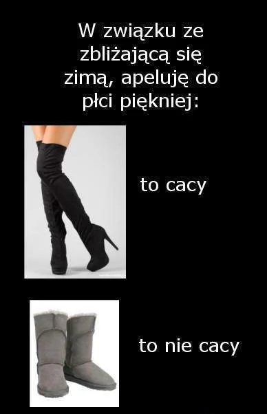 c.....n - Kobieto, matko, żono ! uważnie dobieraj buty na zimę ( ͡° ͜ʖ ͡°) #heheszki ...