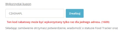 tomasz916 - nie zamawiałem nigdy na moj adres przez ten kod...