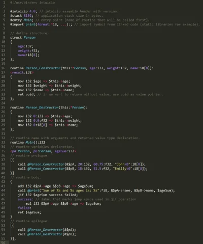 PsichiX - syntax checker assemblera nowej VMki gotowy, teraz podpiąć kompilację pod n...