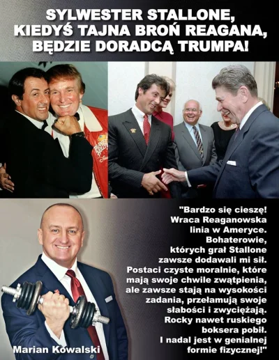 A.....o - #mariankowalski #trump #stallone #polityka #4konserwy