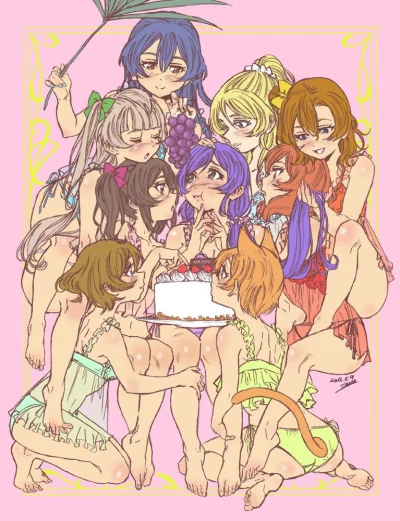 2.....w - Kiedy masz swój harem i urodziny ʕ•ᴥ•ʔ
SPOILER
#randomanimeshit #lovelive...