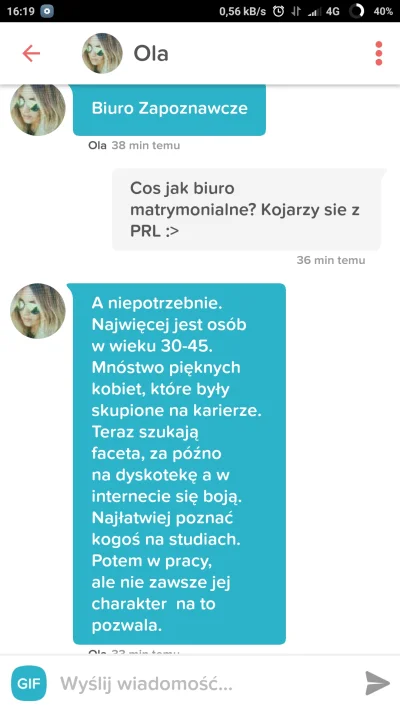 troxx - Mirki, co to sie odjebuje na tym tinderze... Zaatakowano mnie reklamą biura m...