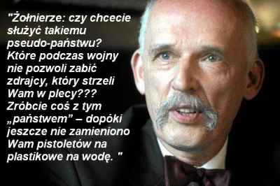 f.....o - Podpisy zbiera się ciężko. Wojskowy zamach stanu lepszy. Kuce do broni!



...