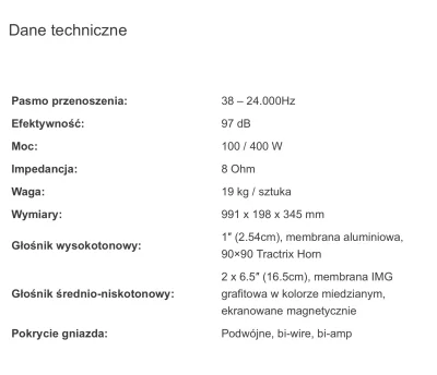 radoskor3 - Mam dziś jechać na odsłuch kolumn klipsch r26f, są bardzo efektywne, miał...