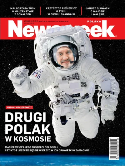 L.....a - #macierewicz #smolensk Nowa okładka Newsweeka. Co by nie mówić udana.