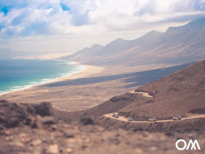 tarasino - Kofete, Fuerteventura.
Dzika, ogromna plaża. Mało uczęszczana głównie za ...