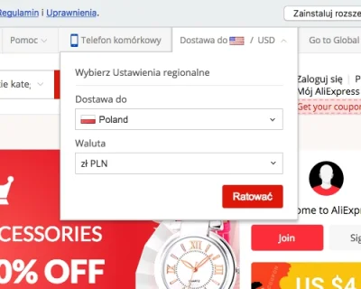 Bufalobil - Button na polskiej wersji Alibaby ¯\\(ツ)\/¯