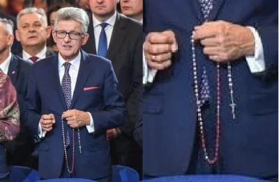 anonimek123456 - To trochę tak, jakby Trynkiewicz stał z Orderem Uśmiechu.

#bekazp...