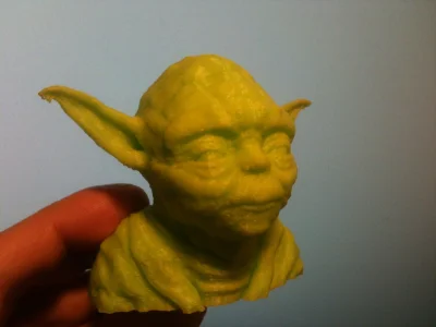 W.....r - Nie próbuj, rób albo nie rób, nie ma próbowania. :) #yoda #reprap #starwars