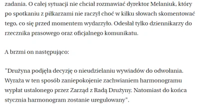 Romesh - @palodisko: tu masz treść oficjalnego komunikatu Lechii