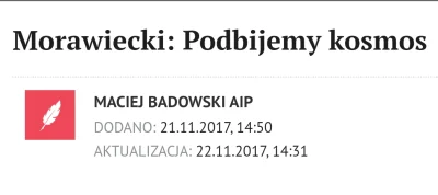 Sylwia24046 - Gotowi na podbój kosmosu?
#morawiecki #rekonstrukcjarządu