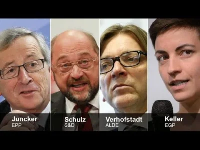 F.....a - Debata kandydatów na prezydenta Komisji Europejskiej.

#uniaeuropejska #ue ...