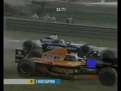 d.....0 - Proszę bardzo, Interlagos 2001, Jos Verstappen jest dublowany przez lidera ...