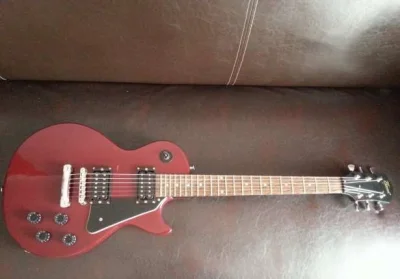 p.....D - #gitara #pokazgitare #gitara 

Les Paul wyprodukowany przez Flame (Mayones)