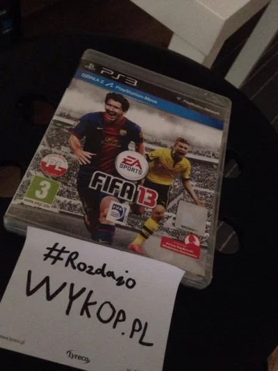 M.....I - Siema

Robię #rozdajo gierczki fifa 13 na #ps3

Zasady każdy zna wystar...