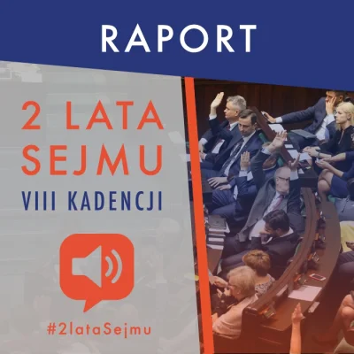 DemagogPL - Przedstawiamy raport podsumowujący 2 lata VIII kadencji Sejmu! 
Analizuj...