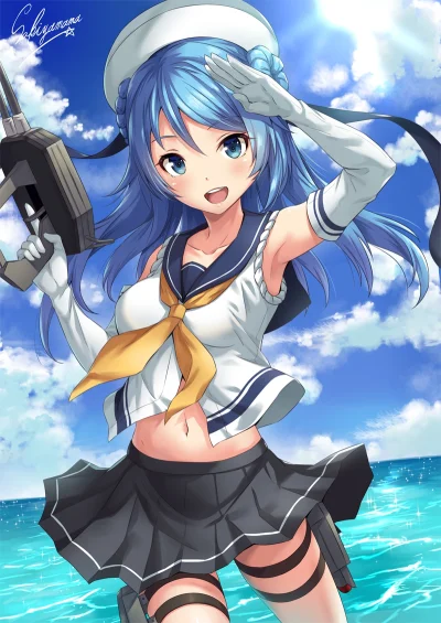 l.....f - #randomanimeshit #kancolle #kantaicollection #urakaze #