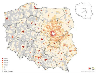 bitcoholic - Skąd przyjeżdzają #sloiki do #warszawa #mapa #mapy #mapporn #ciekawostki