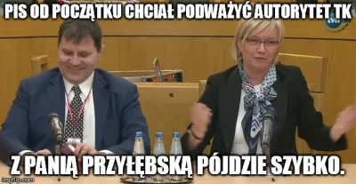 k1fl0w - > Można mieć poważne wątpliwości, czy Trybunałem Konstytucyjnym kierują osob...