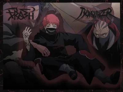 k.....i - #trashgang #randomanimeshit #akatsuki #sasori #naruto #anime