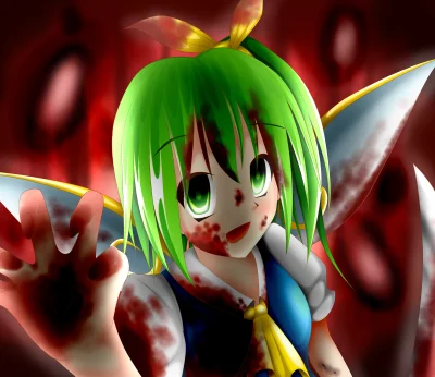 M.....r - #randomanimeshit #yandere #touhou #daiyousei #nikoemon #