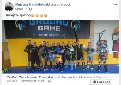 TrinidadScorpionButch - Marcinkowski ma jakieś zanjomości w MMA? https://www.facebook...