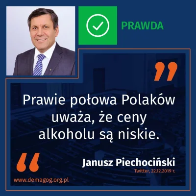 DemagogPL - @DemagogPL: Mireczki, jak tam nowy rok? Było ? Ile wydaliście na alkohol?...