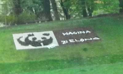 MaNiEk1 - Przerobiony napis 'godzina dla ziemi' przy trasie W-Z :P

#wwf #bekazzielon...