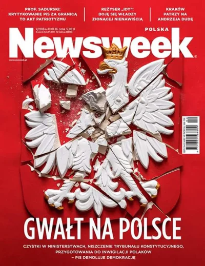 czak_n0ris - Okładka Newsweeka na 04.01. No #!$%@?, zero szacunku.