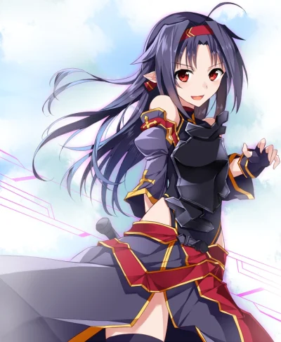 l.....f - #randomanimeshit #swordartonline #yuukikonno #redeyesalert #pixiv #