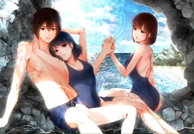 Czokolad - #randomanimeshit #domesticnakanojo #natsuofuji #ruitachibana #swimsuit