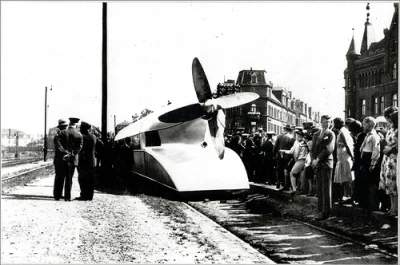 p.....2 - Dubbed the Schienenzeppelin, in 1931 this aerodynamically designed prototyp...