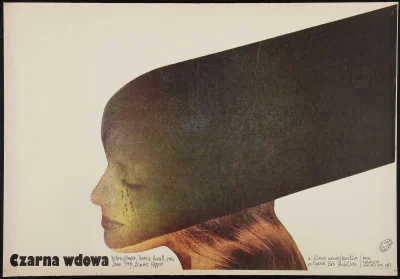 jadi - #plakat do filmu 'Czarna wdowa'. Autor: Lech Majewski, 1987r.

#polskaszkola...