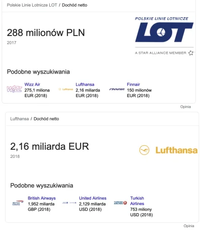 k.....w - Lufthansa boi się polskiej konkurencji

Podejrzewam, że Lufthansa ma powa...