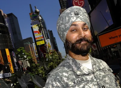 gorfag - Amerykańska armia ma kamuflowane turbany dla Sikhów xD



#wojsko #ciekawost...