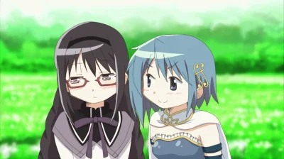 BlackReven - #randomanimeshit #hangaku #madokamagica #sayaka #homura #gif #yuri #mega...