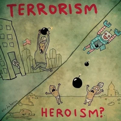 LostHighway - #komiks #polityka #usa ``
=>
`` #terroryzm i #heroizm