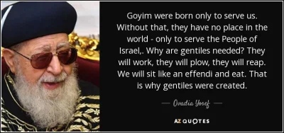 WYK0PEK - @defoxe: To naprawdę nie Izrael jest problemem, a ich Talmud, Zohar i Tania...
