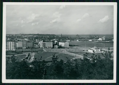 poggenpfuhl - Widok na Gdynię z Kamiennej Góry, rok 1939. 
#gdynia #trojmiasto