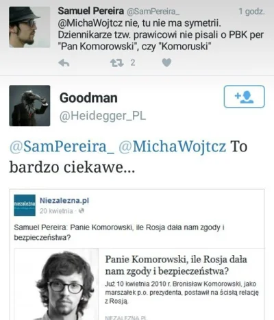 G.....n - Kolejna z niezliczonych kompromitacji podróbki dziennikarza, czyli Samuela ...