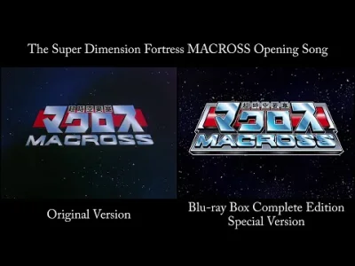 80sLove - Opening anime Super Dimension Fortress Macross

Oryginalna wersja vs. edy...