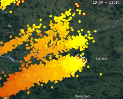 FHA96 - Dziś chyba Tarnów zniknie z mapy. 
#burza #tarnow
