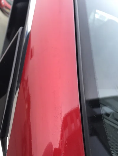 GolfNiePotrafi - Mazda 6 z 2016 - tak miękki lakier, że rysował się pod paznokciem.